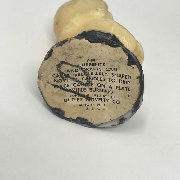 Vintage Gurley Candles Christmas Carolers Lot of 4 Wax Holiday Figures 1950's - Picture 4 of 16